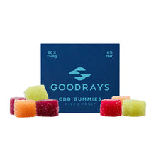 Load image into Gallery viewer, Goodrays 750mg CBD Mixed Gummies - 30 Pieces
