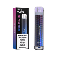 Load image into Gallery viewer, 20mg SVL OG600 Disposable Vape 600 Puffs
