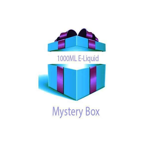 1000ml E-liquid MYSTERY BOX + Nic Shots £51.99
