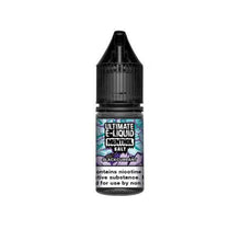 Load image into Gallery viewer, 10mg Ultimate E-liquid Menthol Nic Salts 10ml (50VG/50PG) £3.99
