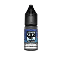 Load image into Gallery viewer, 10mg Ultimate Puff Salts On Ice 10ml Flavoured Nic Salts (50VG/50PG) £3.99

