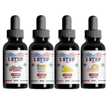 Load image into Gallery viewer, 1 Step CBD 1500mg CBD Flavoured Oil 30ml £33.99
