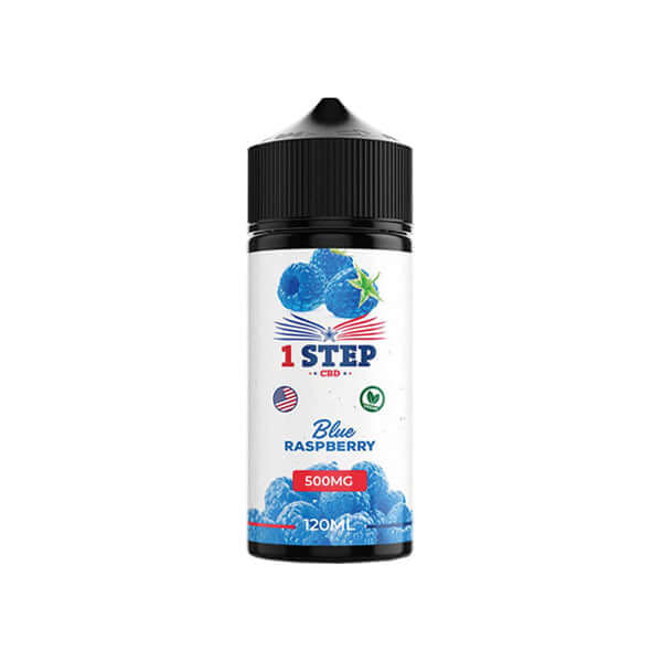 1 Step CBD 500mg CBD E-liquid 120ml (BUY 1 GET 1 FREE) £15.99