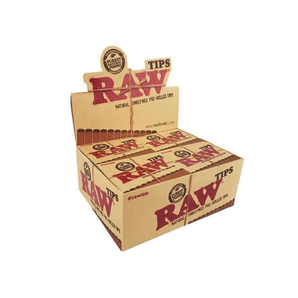 20 Raw Pre-Rolled Roach Tips £16.99