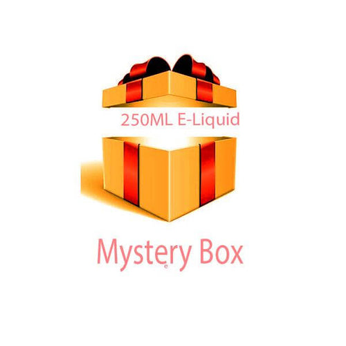 250ml E-liquid MYSTERY BOX + Nic Shots £19.99