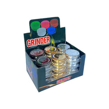 Load image into Gallery viewer, 24 x 2 Parts Shiny Plastic Leaf Design Grinders - HX208 £37.99

