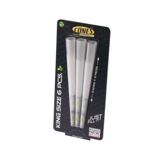 Cones King Size Pre-rolled 6 Pieces Blister Pack £1.99