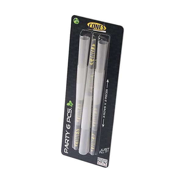 Cones Party Pre-rolled Cones - 6 Pi﻿eces Blister Pack £2.99