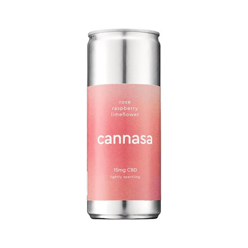 Cannasa Botanical 12 x Rose & Raspberry CBD Soft Drink Can 250ml £36.99