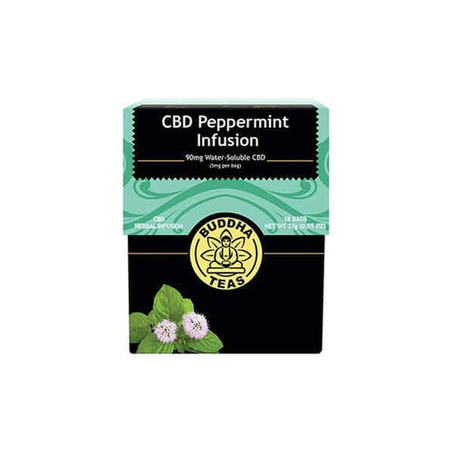 Buddha Teas 5mg CBD Tea Bags - Peppermint Infusion £18.99