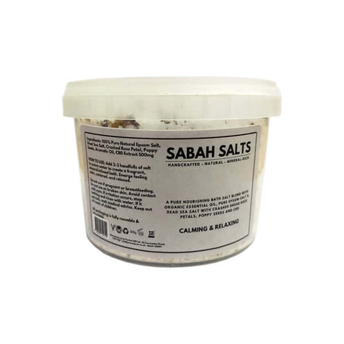 Sabah 500mg CBD Calming & Relaxing Bath Salts £12.99