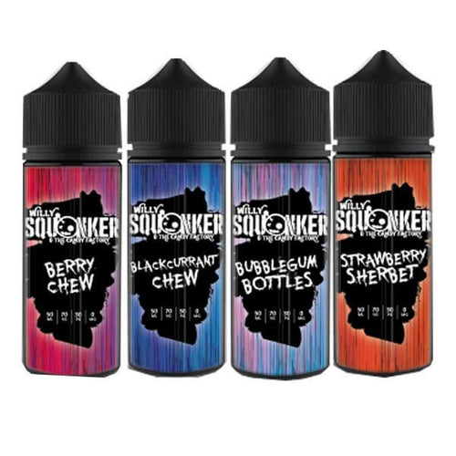Willy Squonker and the Candy Factory 0mg 100ml Shortfill (70VG/30PG) £9.99