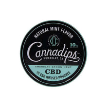 Load image into Gallery viewer, Cannadips 150mg CBD Snus Pouches - Natural Mint £18.99

