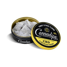 Load image into Gallery viewer, Cannadips 150mg CBD Snus Pouches - Tangy Citrus £18.99
