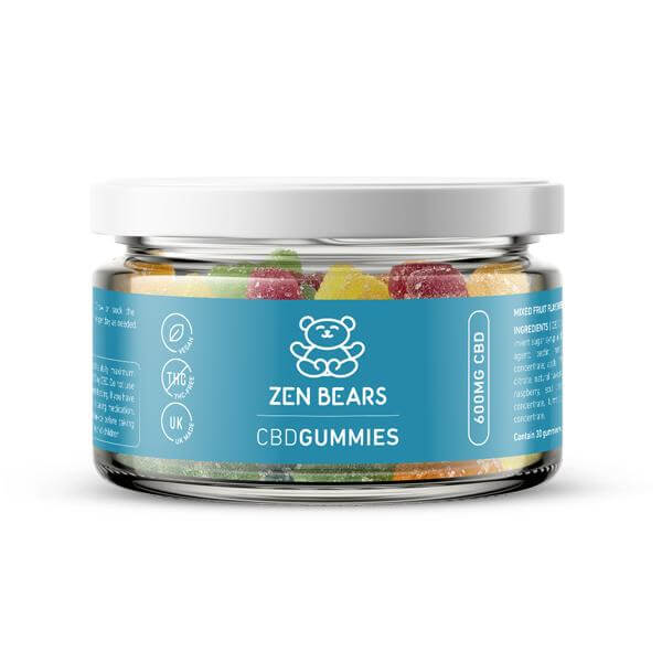 ZenBears 600mg CBD Gummies - 150g £44.99