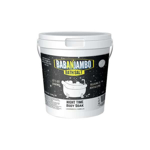 Babanjambo 100mg CBD Lavender & Vanilla Night Time Bath Salt - 900g £12.99