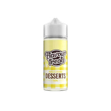 Load image into Gallery viewer, Flavour Treats Desserts 100ml Shortfill 0mg (70VG/30PG) £7.99
