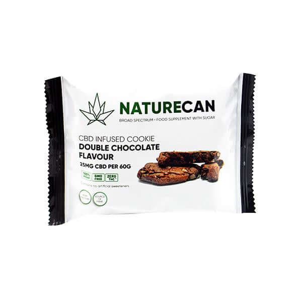 Naturecan 25mg CBD Double Chocolate Cookie 60g £2.99