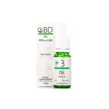 Load image into Gallery viewer, CBD Leafline 250mg CBD Food Supplement Oil 10ml £16.99

