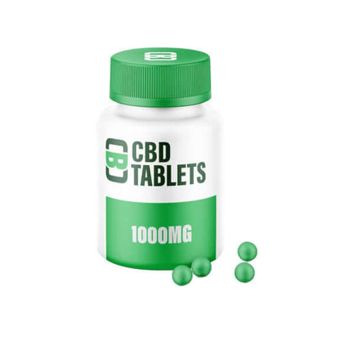 CBD Asylum Tablets 1000mg CBD 100 Tablets (BUY 1 GET 2 FREE) £21.99