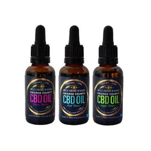Load image into Gallery viewer, Orange County CBD 500mg Flavoured Tincture Oil 30ml £25.99
