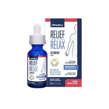 Load image into Gallery viewer, CBDistillery 1000mg CBD Relief + Relax Oil Extra 30ml £38.99
