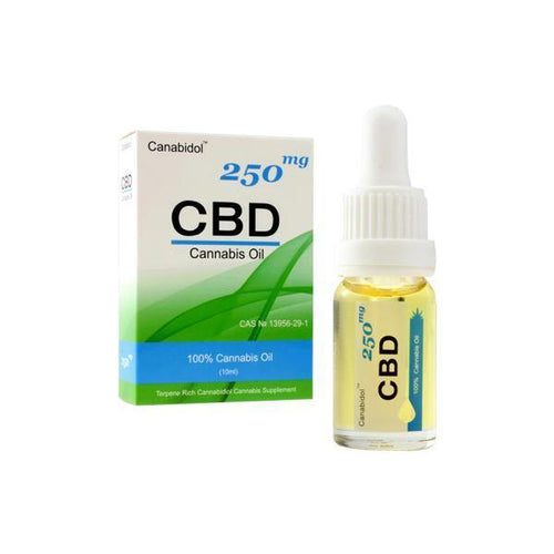 Canabidol 250mg CBD Cannabis Oil Drops 10ml £18.99