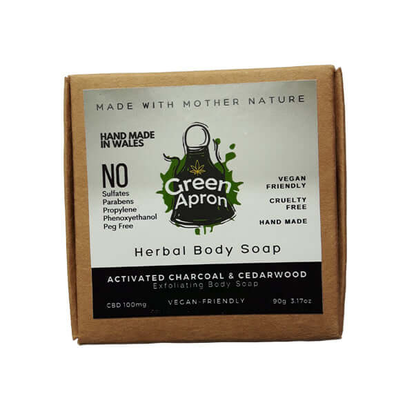 Green Apron 100mg CBD Herbal Body Soap £7.99