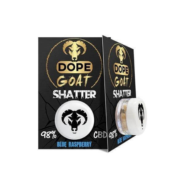 Dope Goat Shatter 98% CBD 1g £7.99