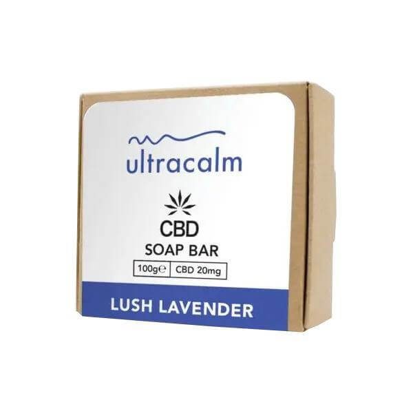 Ultracalm 20mg CBD Luxury Essential Oil CBD Soap bar 100g £10.99