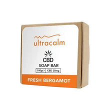 Load image into Gallery viewer, Ultracalm 20mg CBD Luxury Essential Oil CBD Soap bar 100g £10.99
