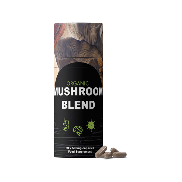 Feel Supreme 30000mg Organic Mushroom Blend Capsules - 60 Caps