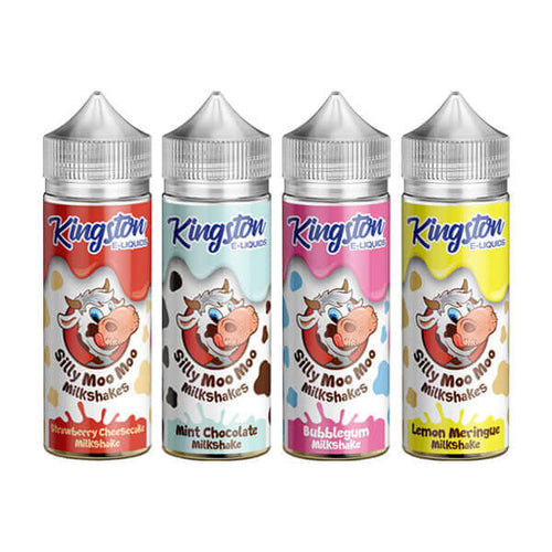 Kingston Silly Moo Moo Milkshakes 120ml Shortfill 0mg (70VG/30PG) £7.99