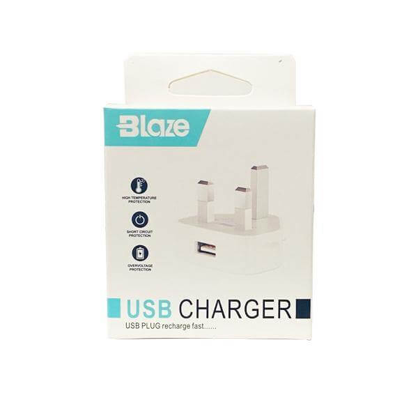 Blaze iPhone USB Wall Plug Charger - Boxed £3.99