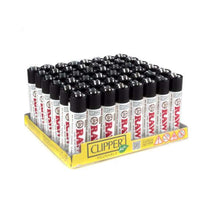 Load image into Gallery viewer, 48 Clipper RAW Printed Refillable Lighters £92.99
