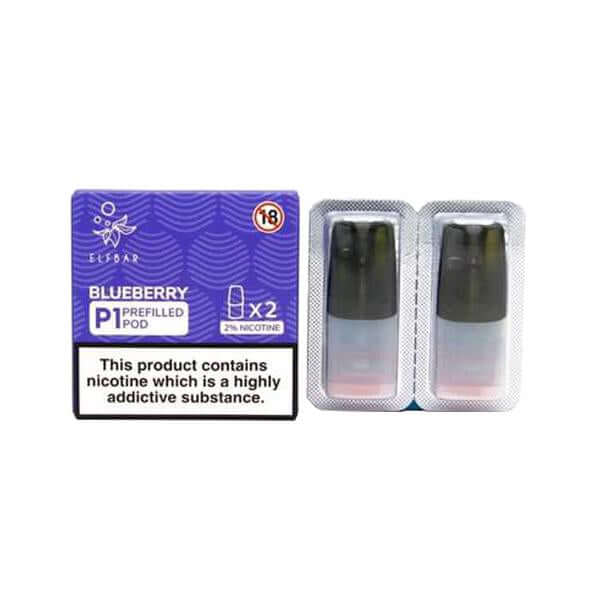 Elf Bar P1 Replacement 2ml Pods for ELF Mate 500 £5.99