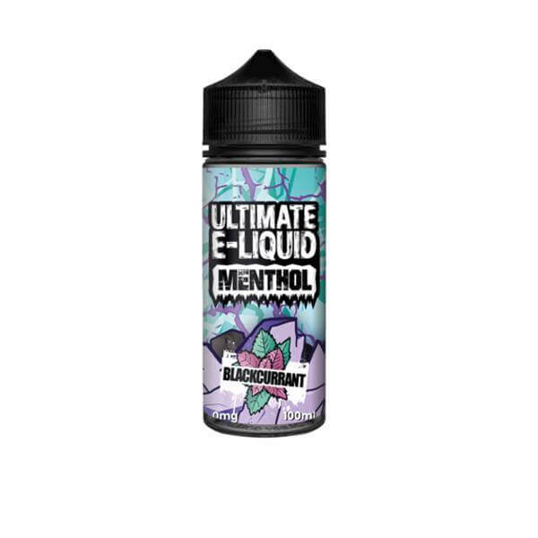 Ultimate E-liquid Menthol by Ultimate Puff 100ml Shortfill 0mg (70VG/30PG) £12.99