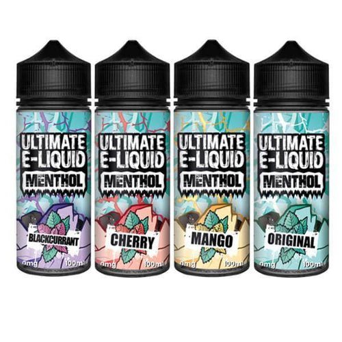Ultimate E-liquid Menthol by Ultimate Puff 100ml Shortfill 0mg (70VG/30PG) £12.99