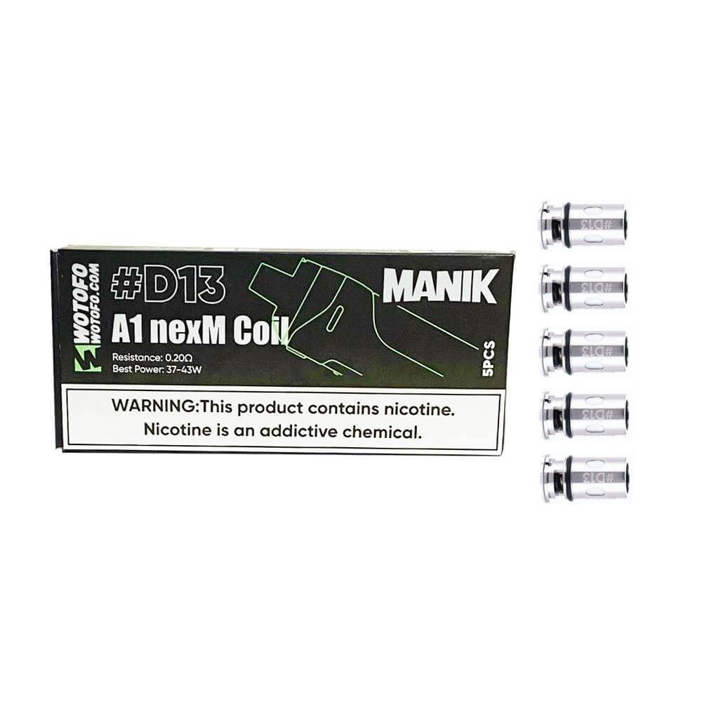Wotofo Manik Replacement Mesh Coils D11/D13/D14/D15 £7.99