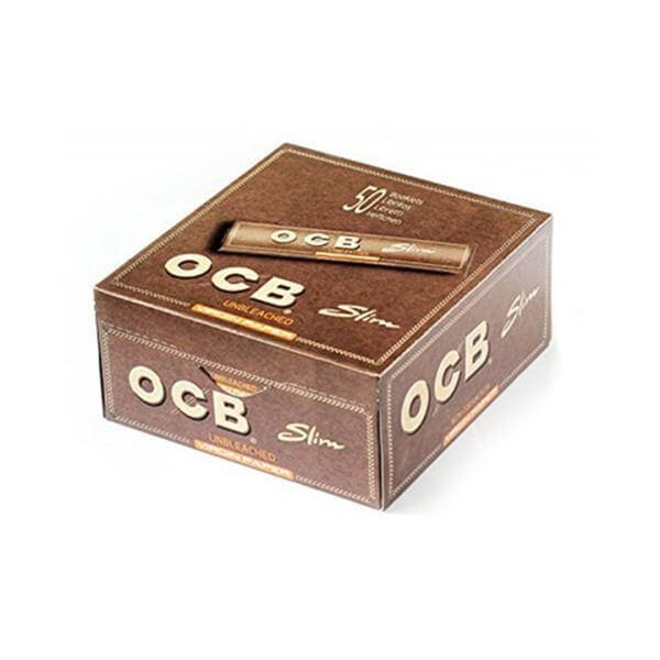 50 OCB Virgin King Size Unbleached Rolling Papers £29.99