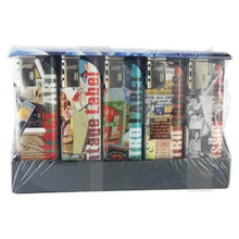 Load image into Gallery viewer, 25 x 4Smoke Wind-Proof Printed Lighters - 218WE £12.99
