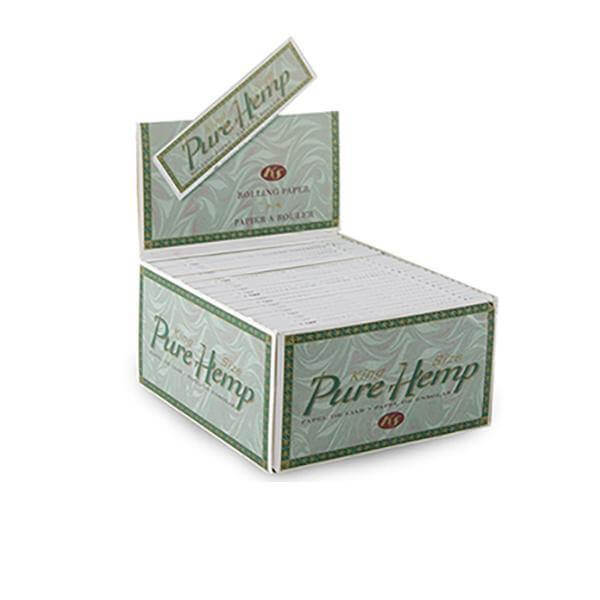50 Pure Hemp King Size Un-Bleached Rolling Papers £26.99