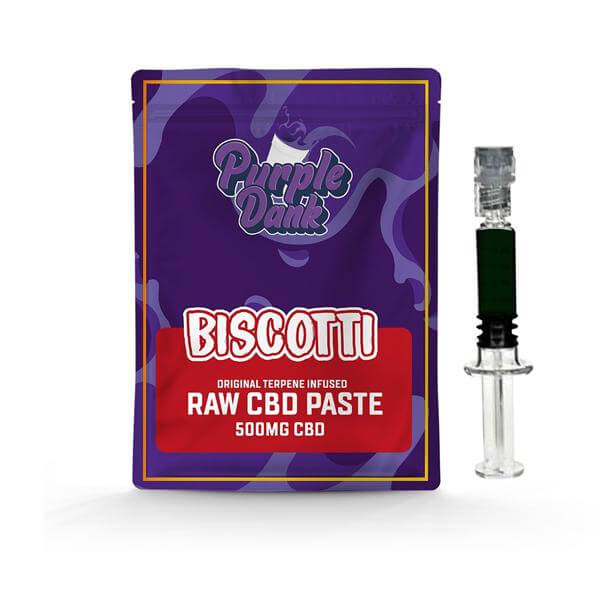 Purple Dank 1000mg CBD Raw Paste with Natural Terpenes - Biscotti £15.99