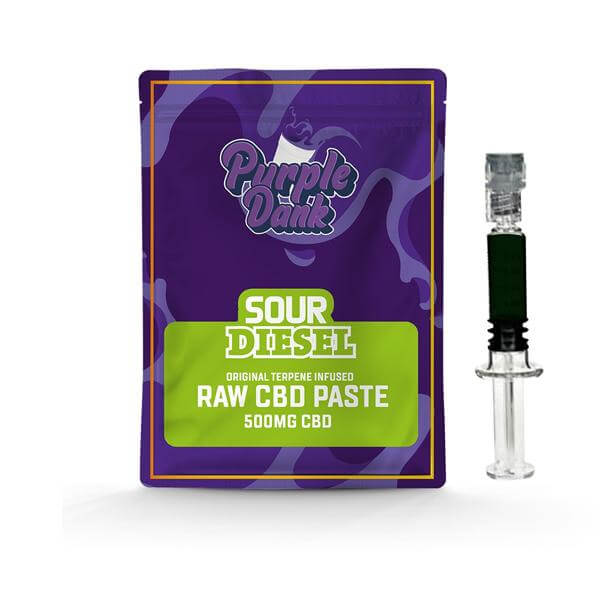 Purple Dank 1000mg CBD Raw Paste with Natural Terpenes - Sour Diesel £15.99