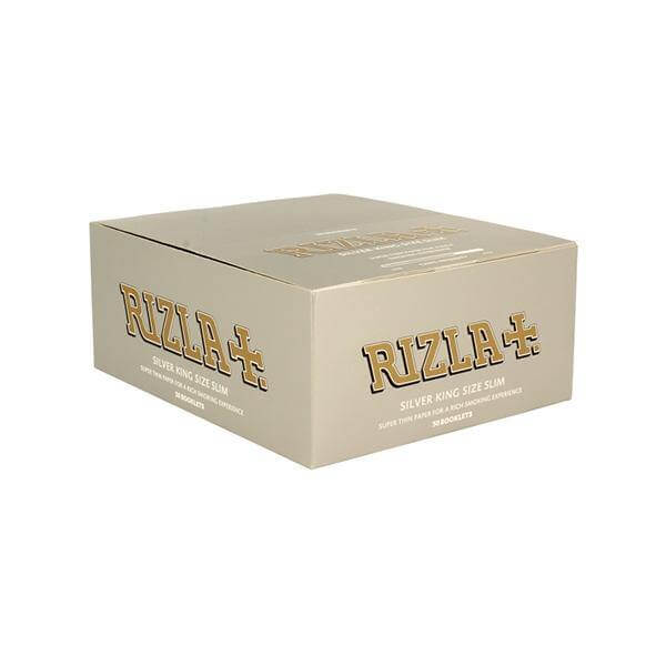 50 Silver King Size Slim Rizla Rolling Papers £23.99