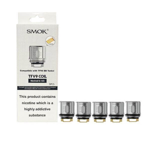 Smok TFV9 Replacement Mesh Coil 0.15ohms £15.99