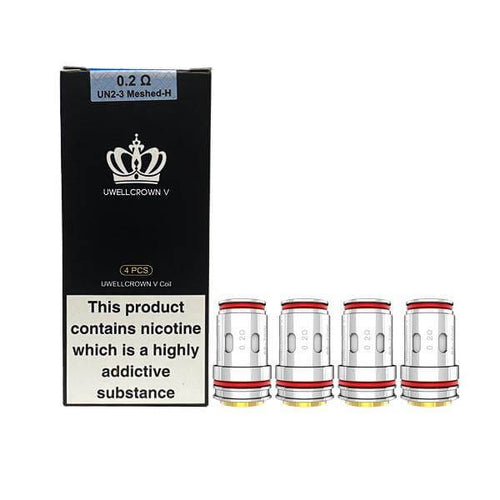 Uwell Crown V Replacement Mesh Coil Single / Dual / Triple £13.99