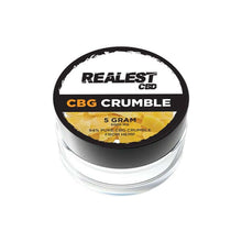 Load image into Gallery viewer, Realest CBD 5000mg CBG Crumble £62.99
