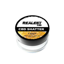 Load image into Gallery viewer, Realest CBD 2000mg CBD Shatter £19.99
