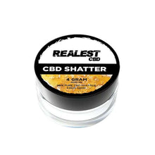 Load image into Gallery viewer, Realest CBD 4000mg CBD Shatter £32.99
